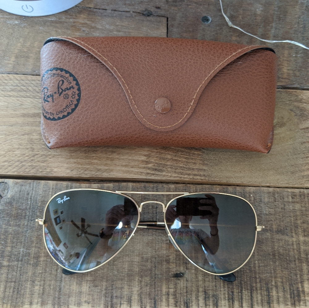 SOLD - Ray Ban Aviator Sunglasses